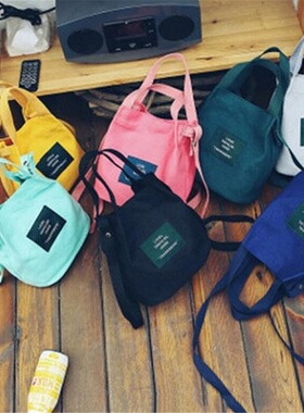 Canvas women handbag fashionable shoulder bag crossbody bag