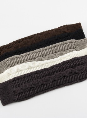 One size winter women thick 8 word Fried Dough Twists patter