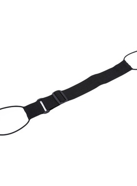 Portable black luggage strap travel bag fixed strap luggage