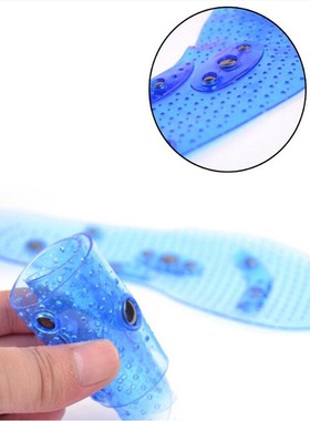 Transparent 8-piece magnetic massage insole for men and wome
