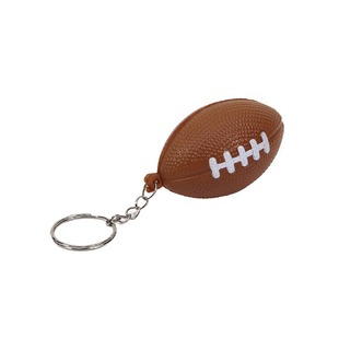 Sponge ball PU keychain backpack pendant children decompress