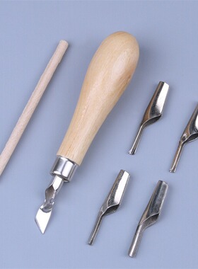 Clay sculpture tools irregular oil painting carving knives D