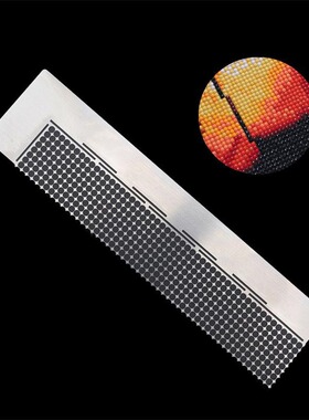 Cross stitch tool stainless steel ruler nano dot drill pen a