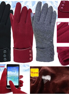 Winter cycling warm fleece gloves non inverted fleece gloves