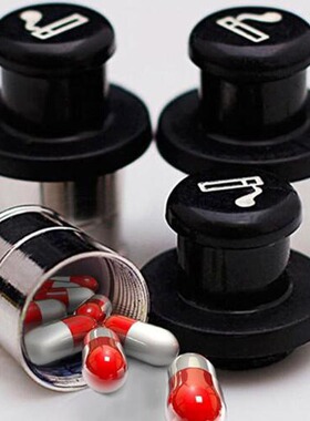 Black imitation car cigarette lighter privacy storage box co