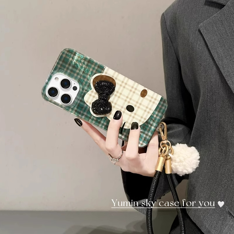 日韩ins格纹猫咪适用于oppo Findx8/x3手机壳k10女款k7x全包k9硅胶K10羽纱透明创意findx6pro小众k9s女