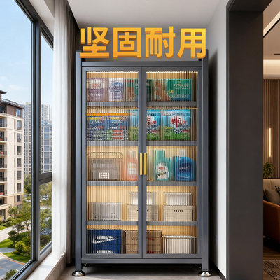 阳台收纳柜家用大容量多层无甲醛