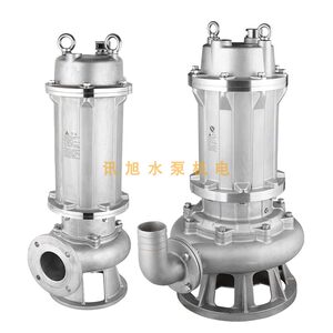 现货速发适用04全不锈钢潜水泵三相80V切割搅拌式排污泵耐酸碱6化