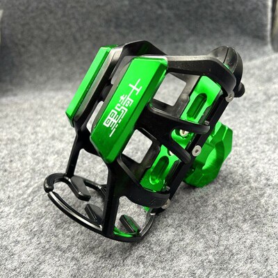 适用新国标电动车 黑骑士 改装水杯支架 水壶架 护U杠饮料支架配