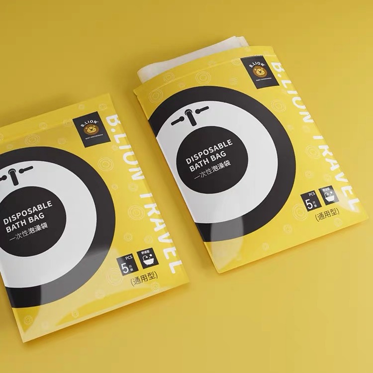 一次性泡澡袋折叠浴桶套袋加大洗澡浴袋家用圆筒加厚浴缸塑料袋子
