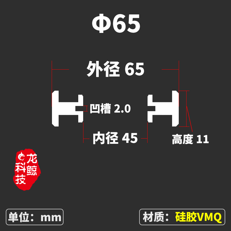 【非标件】玻璃视镜垫圈出口 上下凹槽