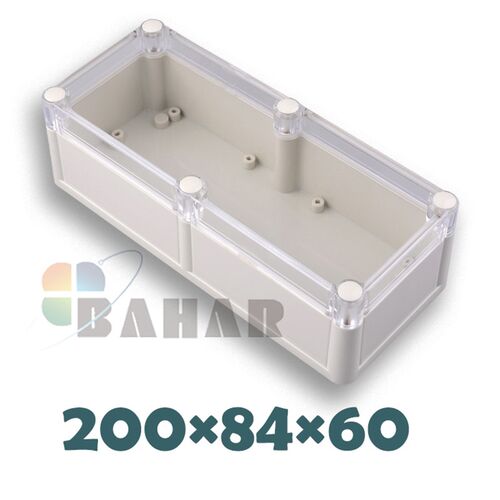 塑料外壳防水壳体仪器仪表盒元器件电子防水机箱巴哈尔BWP10522