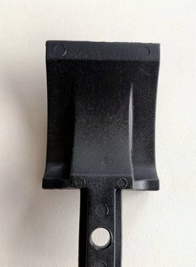 大中小C护栏尼龙端盖导头传动链配件防划伤塑料堵头黑色过渡头盖