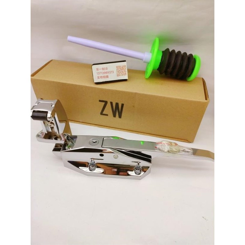 ZW-1178不锈钢冷库平门锁凸门冻库安全锁把手工业烘烤箱门锁冰库