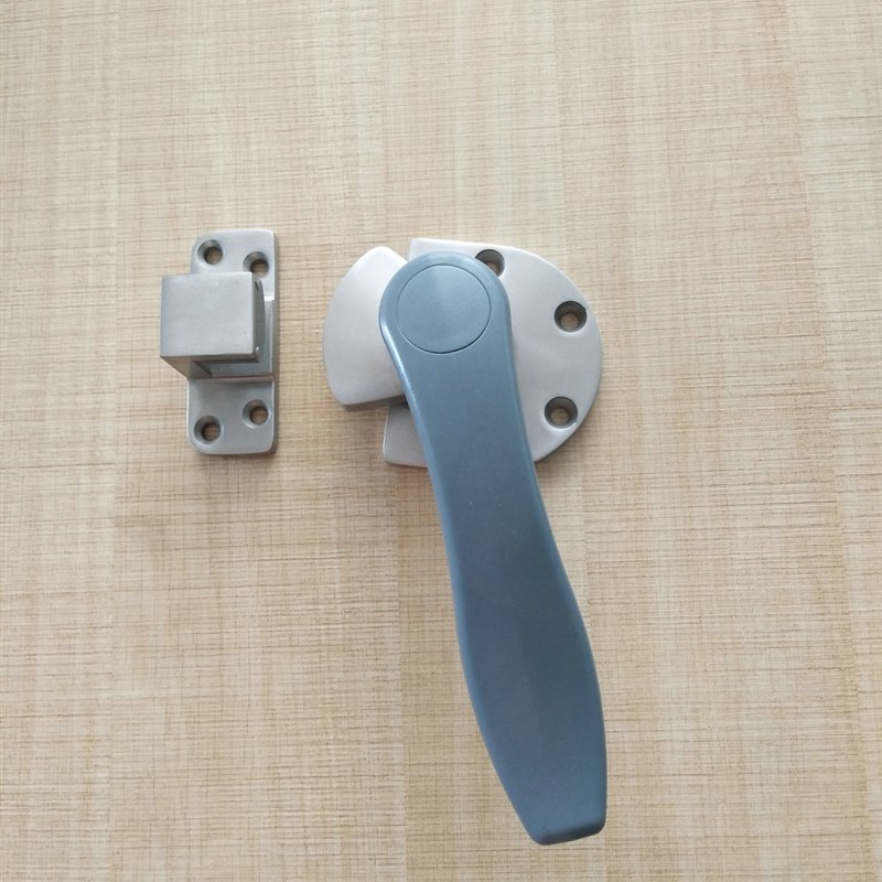 工业烘烤箱密封拉手设备旋压不锈钢门把手HS-L200红顺兴迫紧门锁