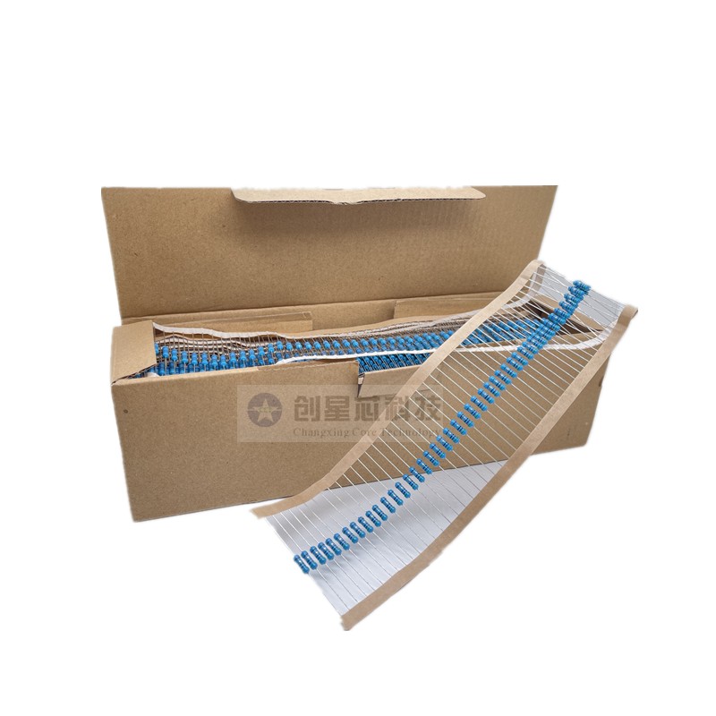 1M-10M欧 插件金属膜电阻器1/8W/1/6W/1/4W/1/2W/1W/2W/3W/5W