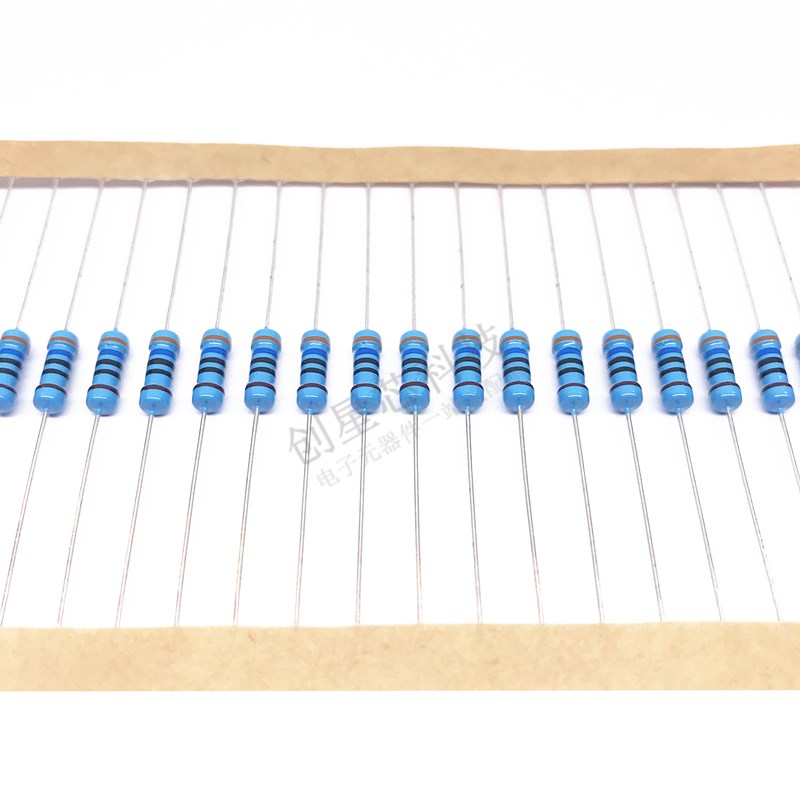 插件金属膜电阻 1/2W 1% 2.7R 3R 3.3R 3.6R 3.9R 4.3R全新多规格
