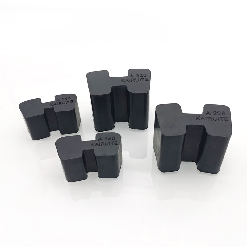 橡胶H型联轴器连轴器缓冲垫块工字型AB型弹性垫体减震梅花六角垫