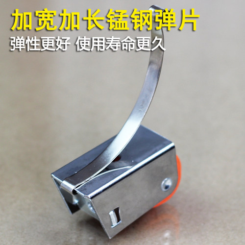 2个装 玻璃衣柜移门滑轮 橱柜隔断推拉门轮子 浴室双滑轨双排滚轮