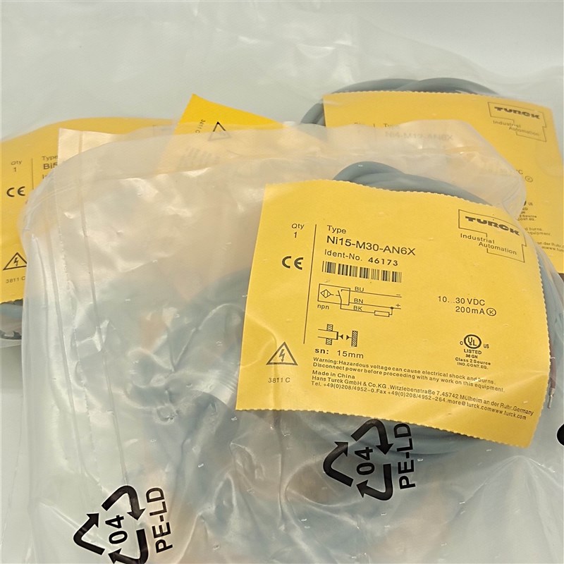 原装图尔克接近开关BI2 NI4-M12-AN6X AP6X NI8-M18-AN6X H11传感