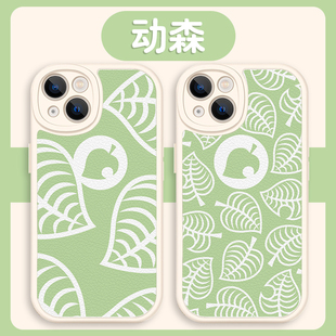 动森手机壳苹果13华为mate40Pro动物iPhone12promax森友会OPPO小米11之森vivo周边p40小动物30x猛男捡树枝p50