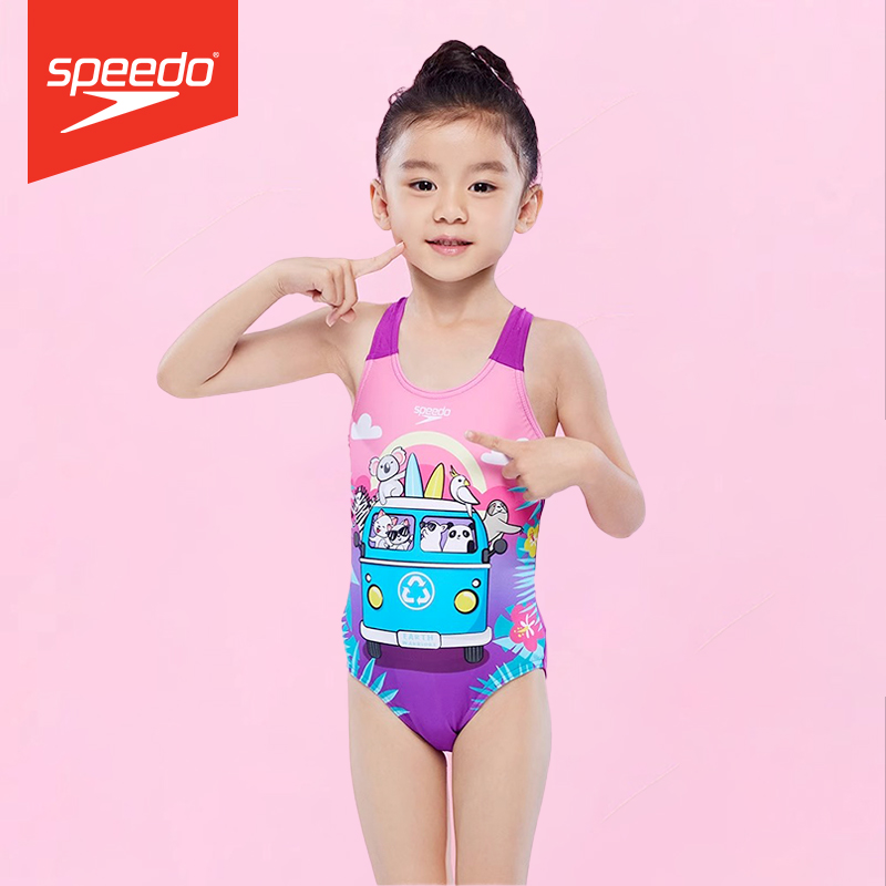 Speedo婴幼儿女童连体泳衣