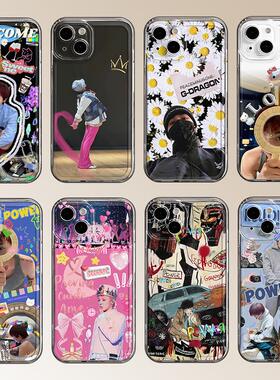 权志龙手机壳苹果16周边iPhone13promax华为pura70小米15软壳14plus明星GD应援Bigbang防摔mate60适用12同款x