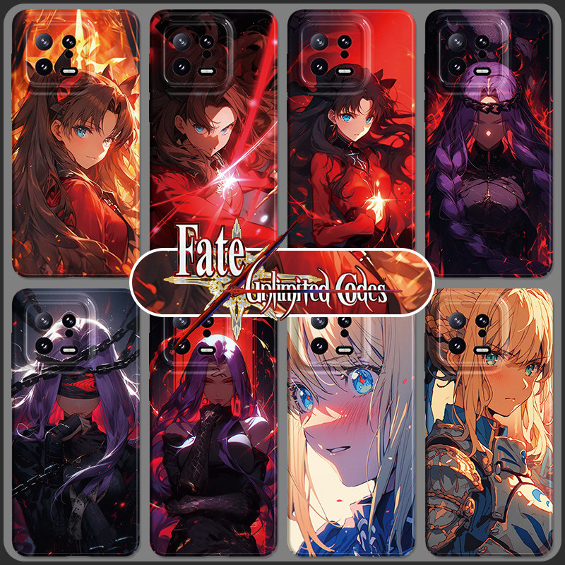 适用小米13手机壳红米k60新款12pro远坂凛note12turbo套11动漫FATE日系10s二次元ultra卡通k50/40男生11tpro