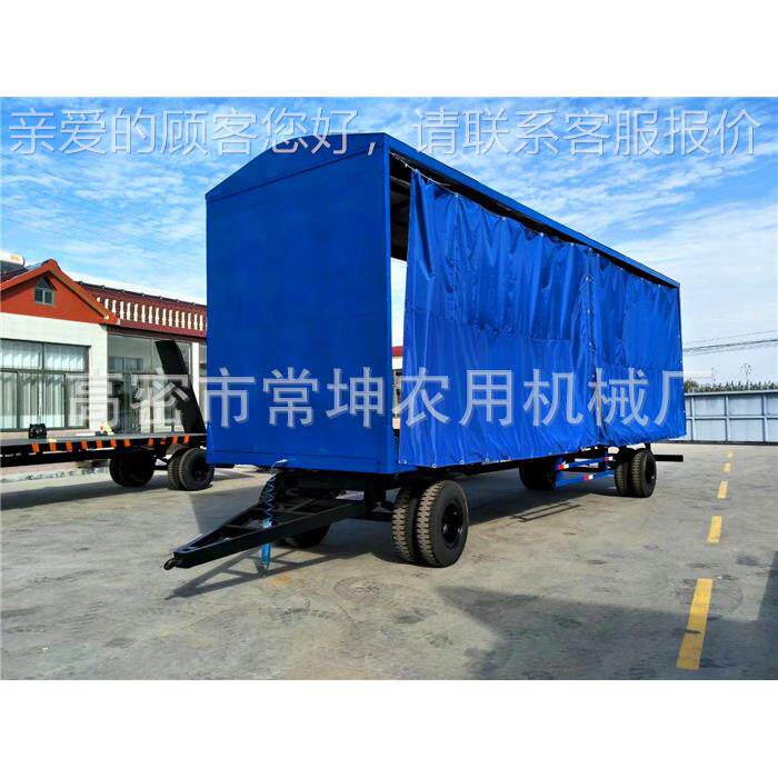厂家供应 雨拖车车 充物气棚胎拖zk--20 货运输车
