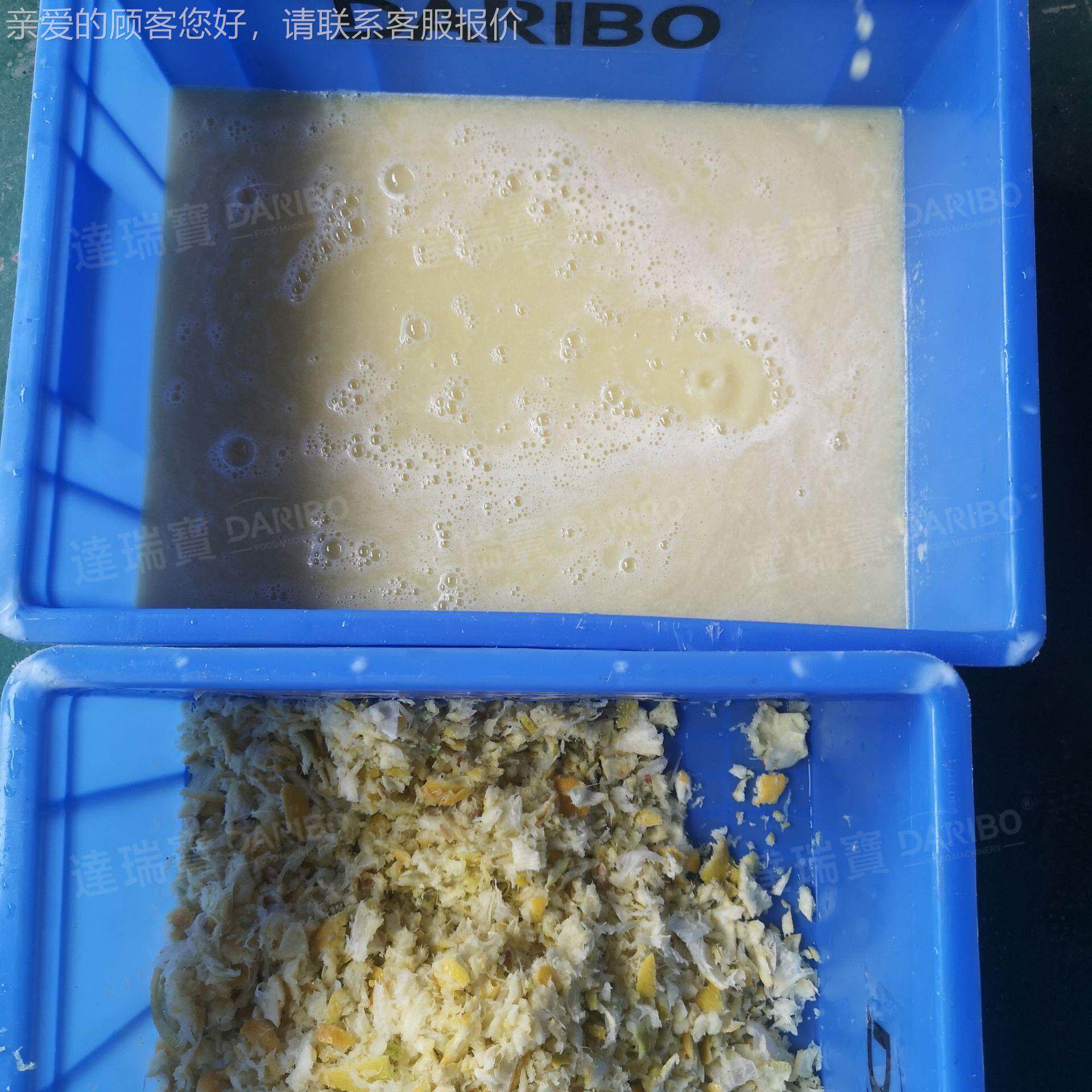 汁W檬沙棘汁机 YPK榨汁机水果做果汁大型榨汁机工厂用商柠用榨渣