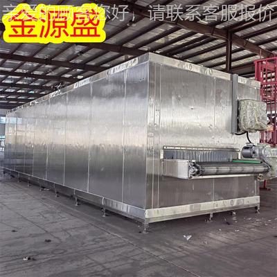 耗儿396全动单冻机 鱼高眼隧道式速冻机 马面鱼连续自式鱼挂冰机