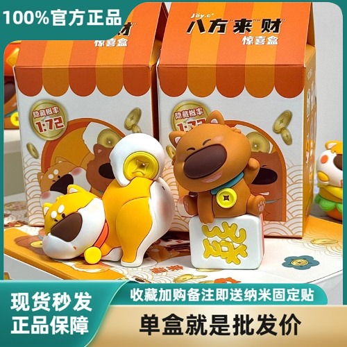 正版八方来“财”盲盒创意招财礼