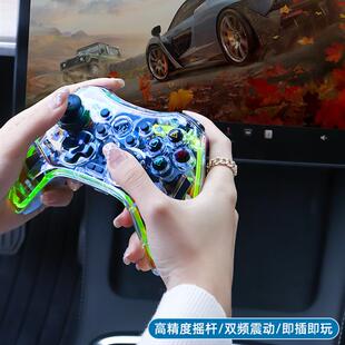 适用特斯拉model3/Y焕新版XS游戏手柄摇杆车载无线娱乐改装配件丫