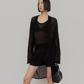 322WORKHOUSE红色开衫 B377 针织两件套B376 女2025新款 春秋薄款