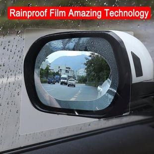 2Pcs Car Window Mirror Clear Rainproof Accessories Set