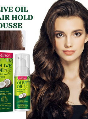 Olive Oil Hair Styling MousseCurly Hair StylingMoisturizingC