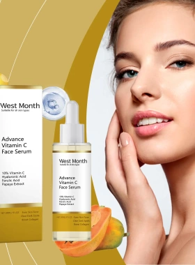 Vitamin Serum Vitamin Brighten Dull Face Gentle Hydration Se