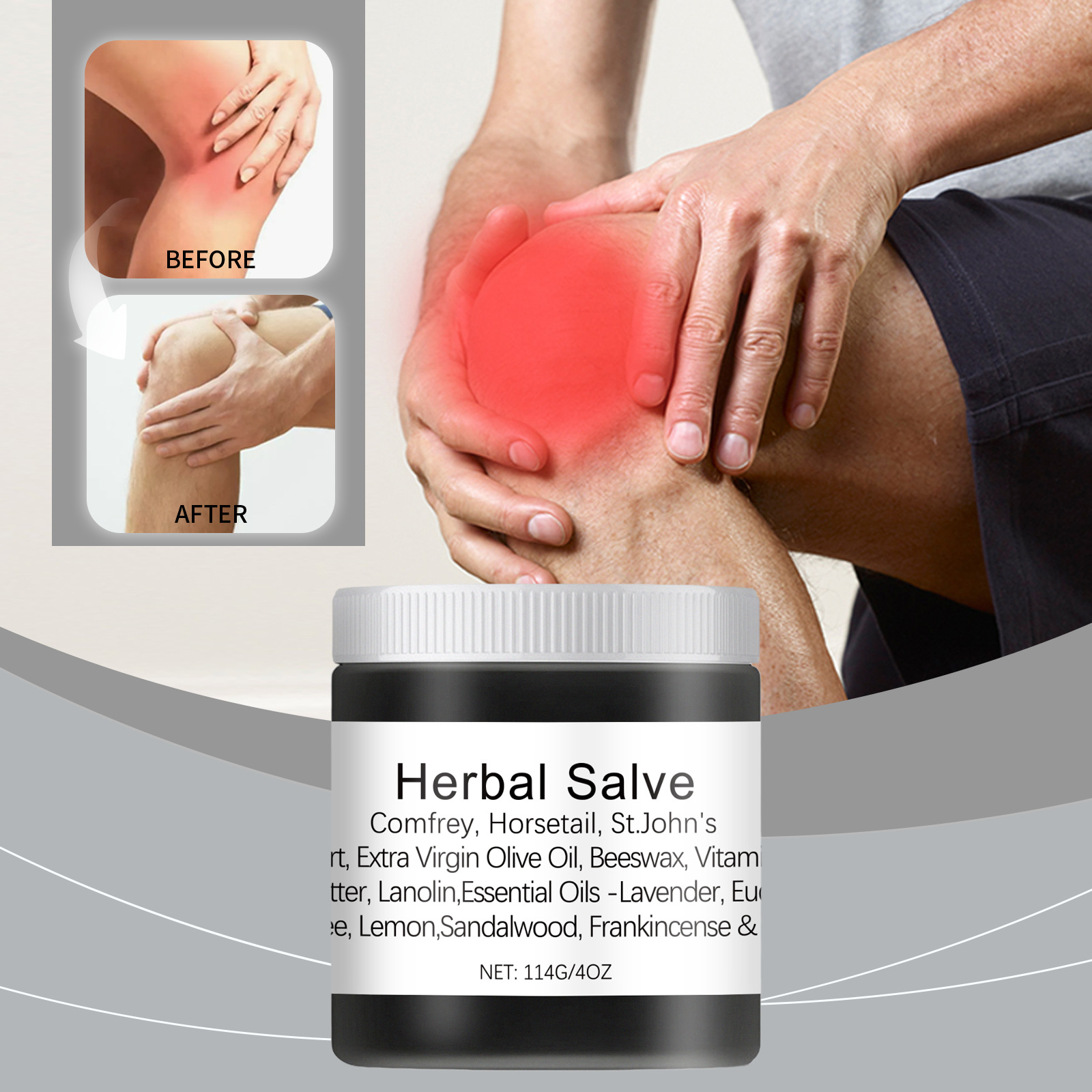 WoodSleep关节草本药膏手腕膝盖