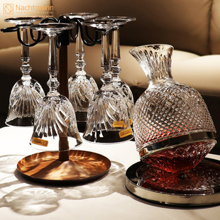 德国Nachtmann进口水晶玻璃高档红高脚白葡萄杯子酒具醒酒器套装