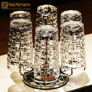 德国Nachtmann进口水晶玻璃威士忌洋酒啤酒杯饮料果汁水杯子套装