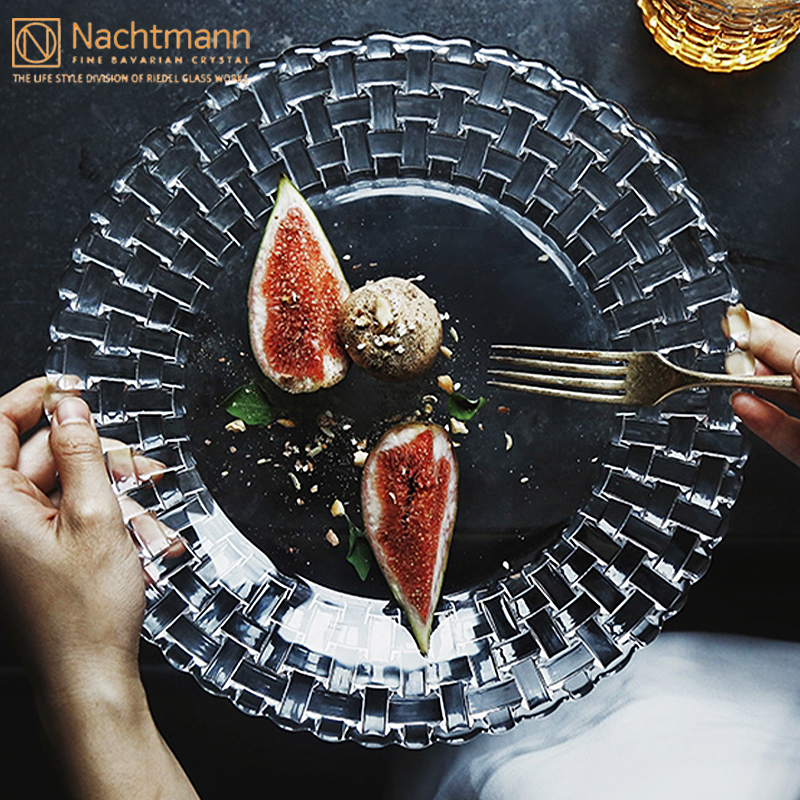 德国Nachtmann水晶玻璃果盘