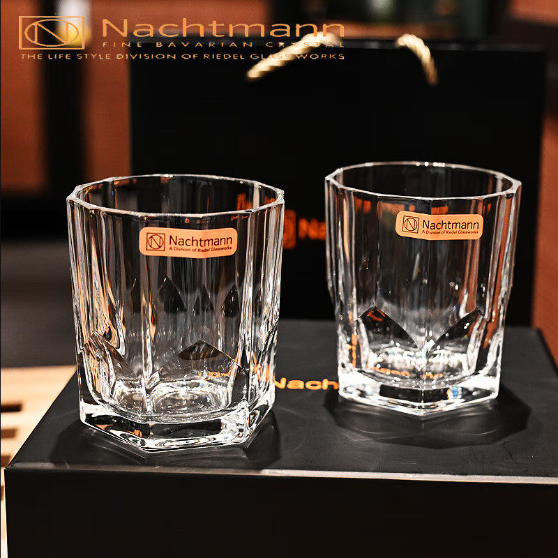 德国进口NACHTMANN水晶玻璃高档礼盒装威士忌洋酒杯果汁饮料水杯,餐饮具,洋酒/威士忌杯,淘宝优惠券,粉丝福利购,淘宝优惠卷