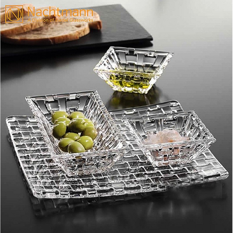 德国进口Nachtmann水晶玻璃水果盘沙拉盘干果碗果斗零食果碗5件套