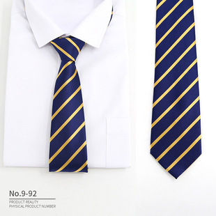 滴滴专车领带新款时尚潮流商务休闲条纹印花涤纶面料男士领带多款