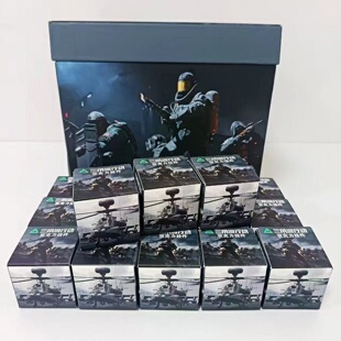 新款三角洲行动武器物资亚克力盲盒钥匙扣儿童书包挂件链条小学生