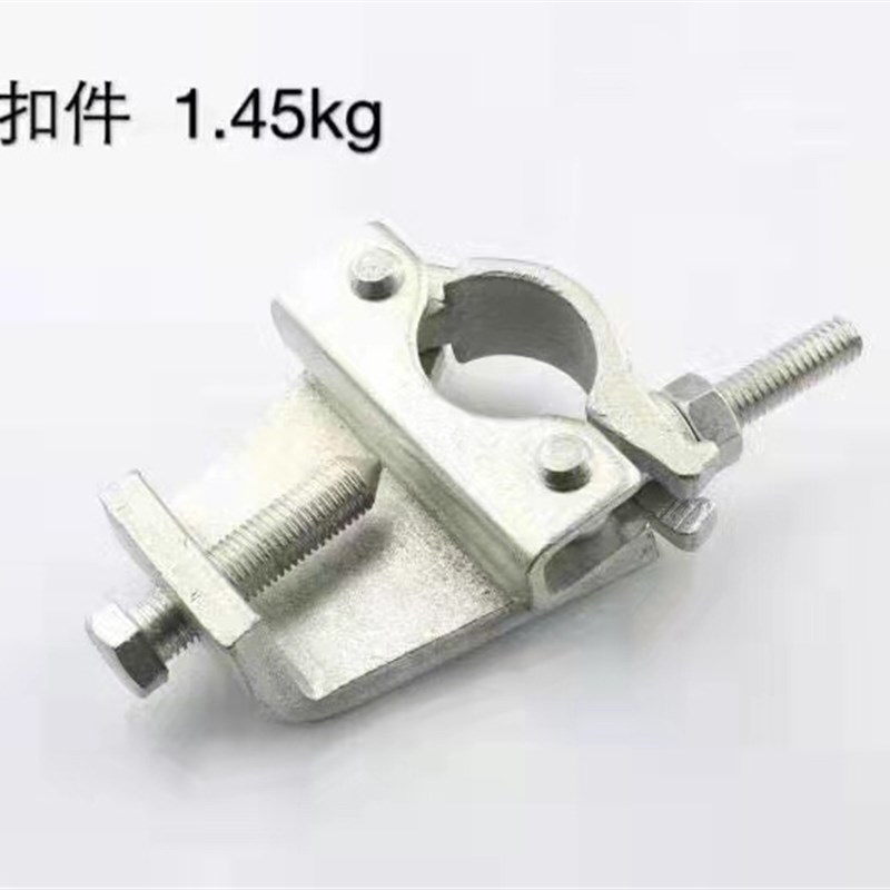 钢管镀锌扣件38/40/50十字旋转扣件连接件钢管卡扣镀锌脚手架扣图片