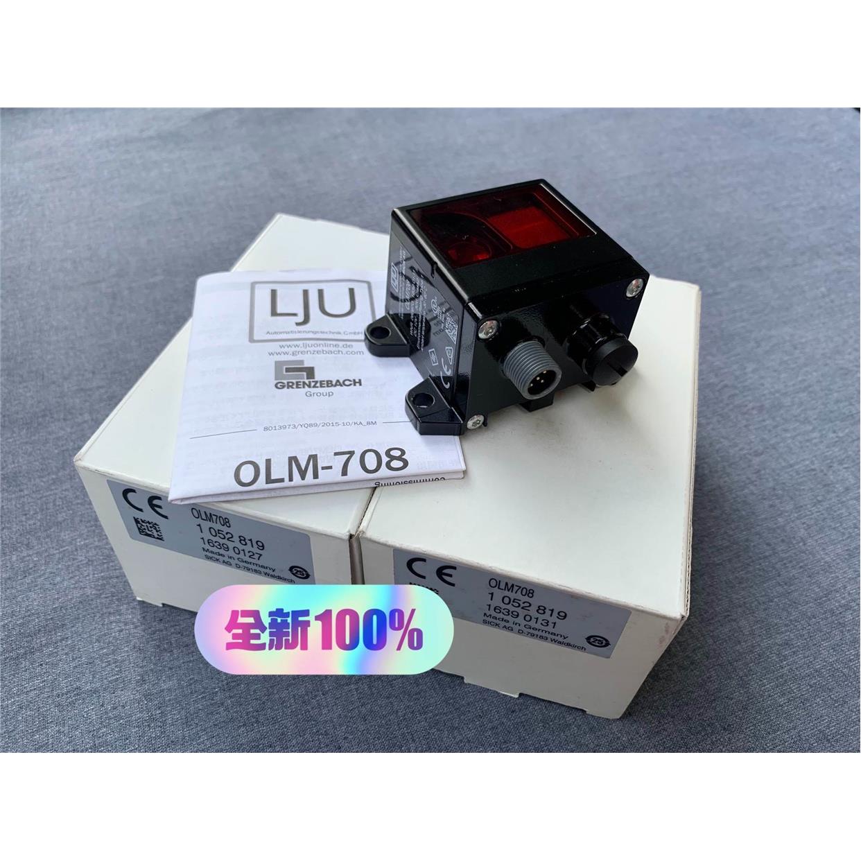 Sick西克全新光学条码测距传感器OLM708 10528*