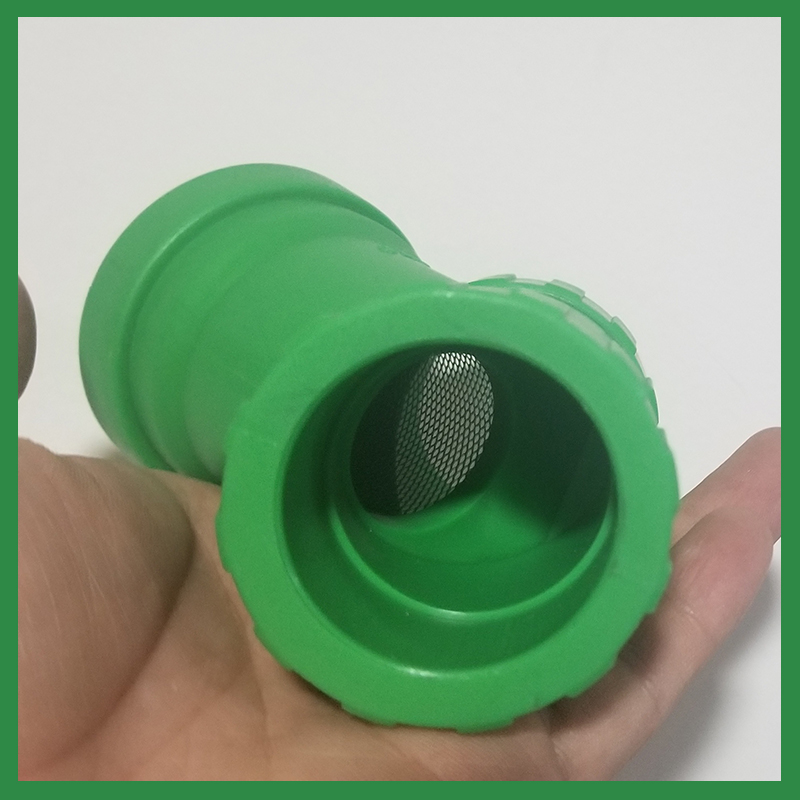 绿色PPR过滤器h20 25 32 40 50 63 Y型管道过滤装置 水表过滤器