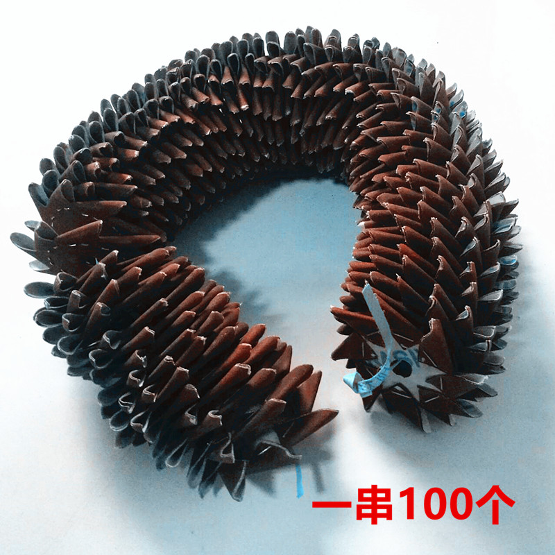 4寸八角砂纸双层订好八角砂布家具缝隙J毛刺根雕木工抛光八瓣砂