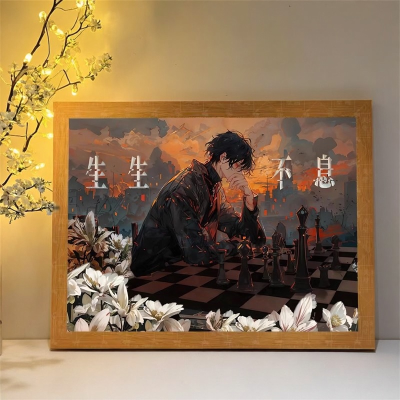 十日终焉周边齐夏余念安灯光画二次元手办小夜灯摆件送生日礼物